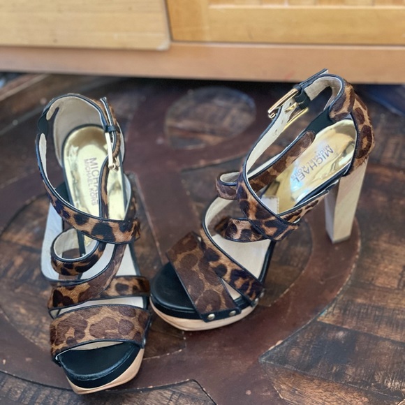 Michael Kors Leopard Platforms - Picture 7 of 10